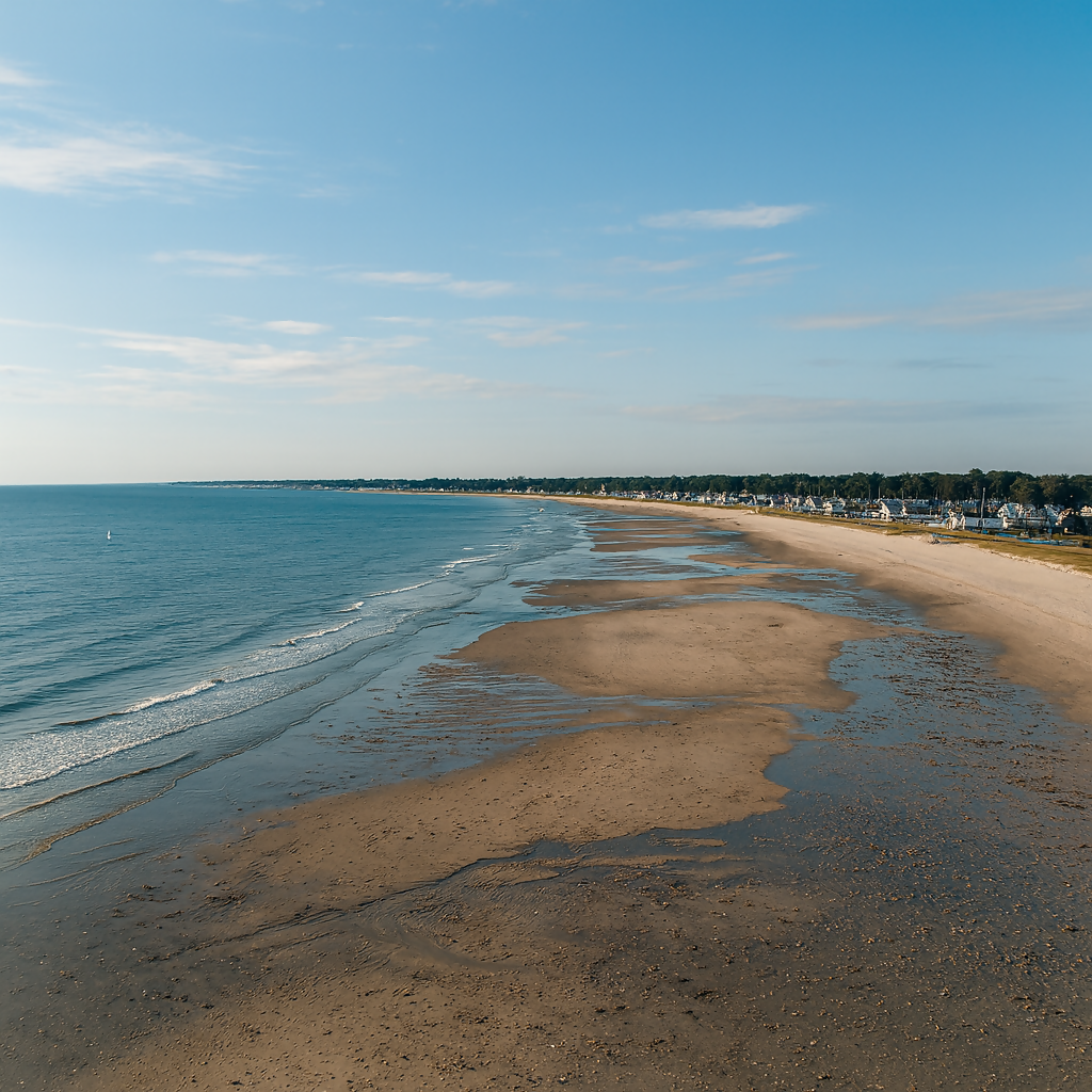 Hammonasset Beach State Park - Connecticut United States - Rendered - Digital File Digital My Custom Designs PDF
