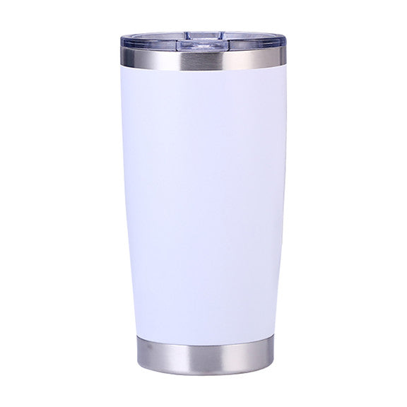20oz Custom Tumbler Tumbler My Custom Designs White