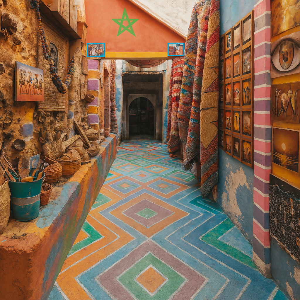 Traditional Crafts - Fes Morocco - Africa - Rendered - Digital File Digital My Custom Designs PDF