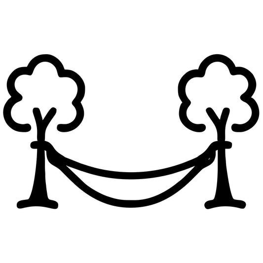 Cartoon Hammock Design- Digital File - XCS Friendly Digital My Custom Designs PNG