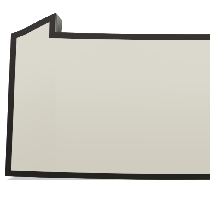 Pennsylvania Wall Lightbox - United States - 3D Printed Product My Custom Designs