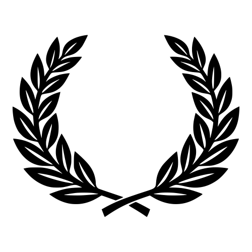 Laurel Wreath Silhouette - Vector Graphics - Digital File Digital My Custom Designs PDF