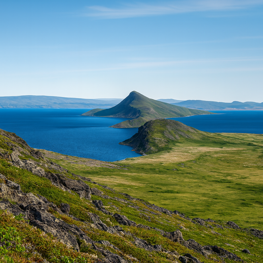 Bathurst Inlet - Nunavut Canada - Rendered - Digital File Digital My Custom Designs PDF