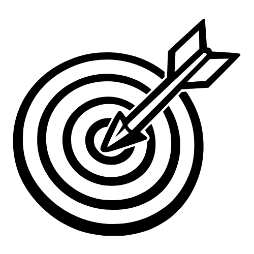 Target Arrow Design - Vector Graphics - Digital File Digital My Custom Designs PDF