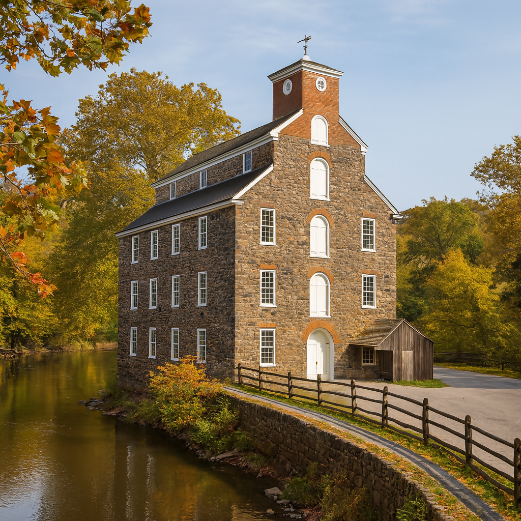Brandywine River - Hagley Museum and Library - Delaware United States - Rendered - Digital File Digital My Custom Designs PDF