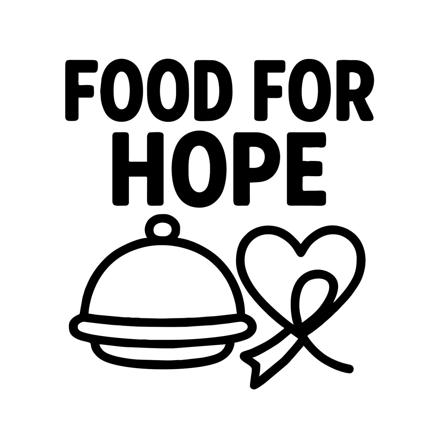 Food for Hope - Digital File - XCS Friendly Digital My Custom Designs PNG