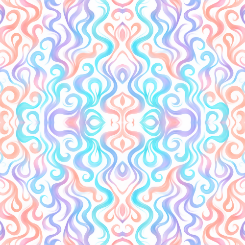 Minimal and Modern - Abstract Smoky Wisps With Gentle Ombre - Pattern - Digital File Digital My Custom Designs PDF