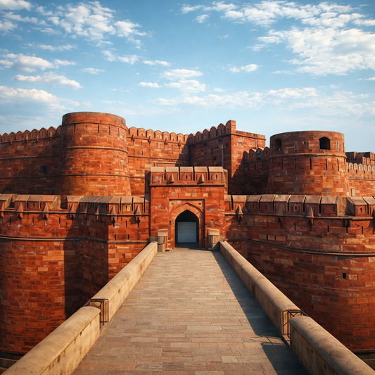 Mughal Heritage Walks - Agra India-Asia - Rendered - Digital File Digital My Custom Designs PDF