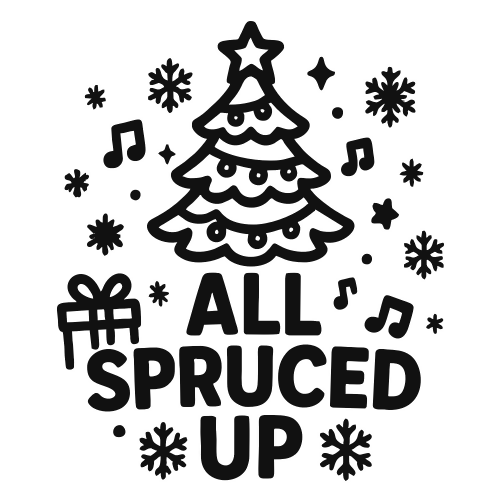 All Spruced Up - Digital File - XCS Friendly Digital My Custom Designs PDF