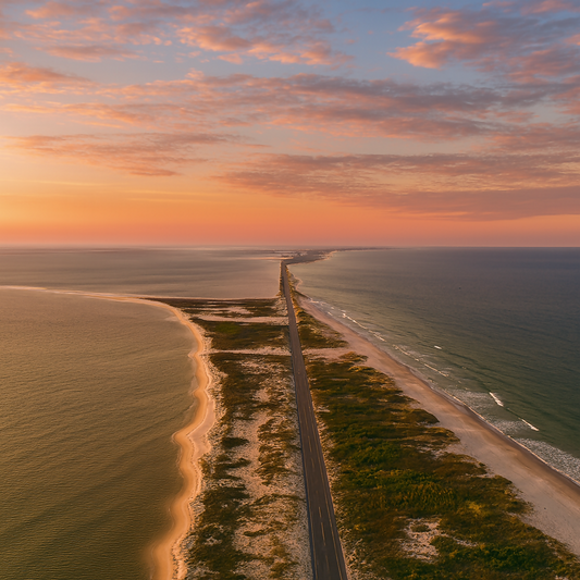 Dauphin Island - Alabama United States - Rendered - Digital File Digital My Custom Designs PDF