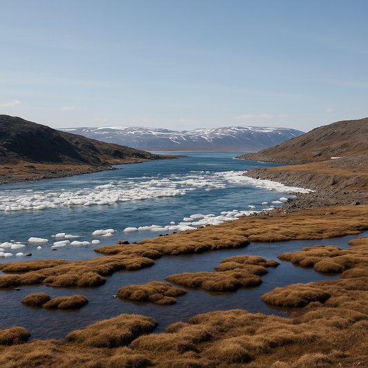Canadian Tundra - Sylvia Grinnell Territorial Park - Nunavut Canada - Rendered - Digital File Digital My Custom Designs PDF