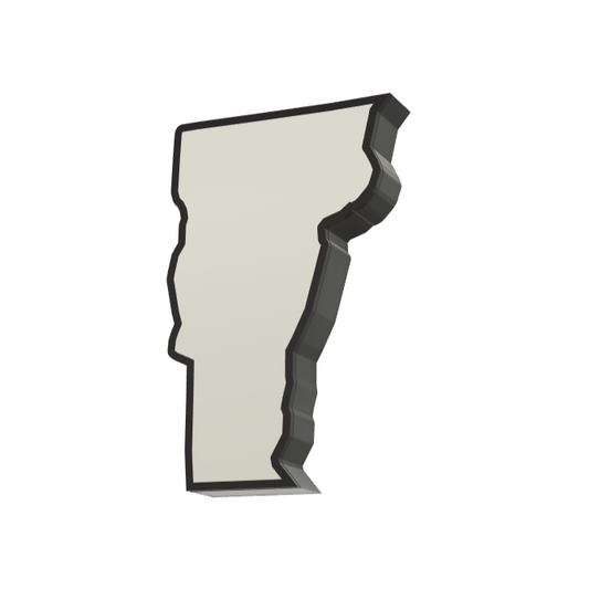 Vermont Wall Lightbox - United States - 3D Printed Product My Custom Designs