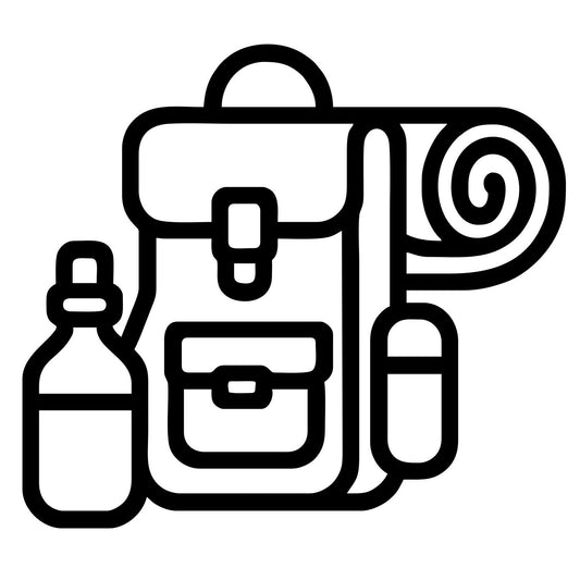Backpack With Gear - Digital File - XCS Friendly Digital My Custom Designs PNG