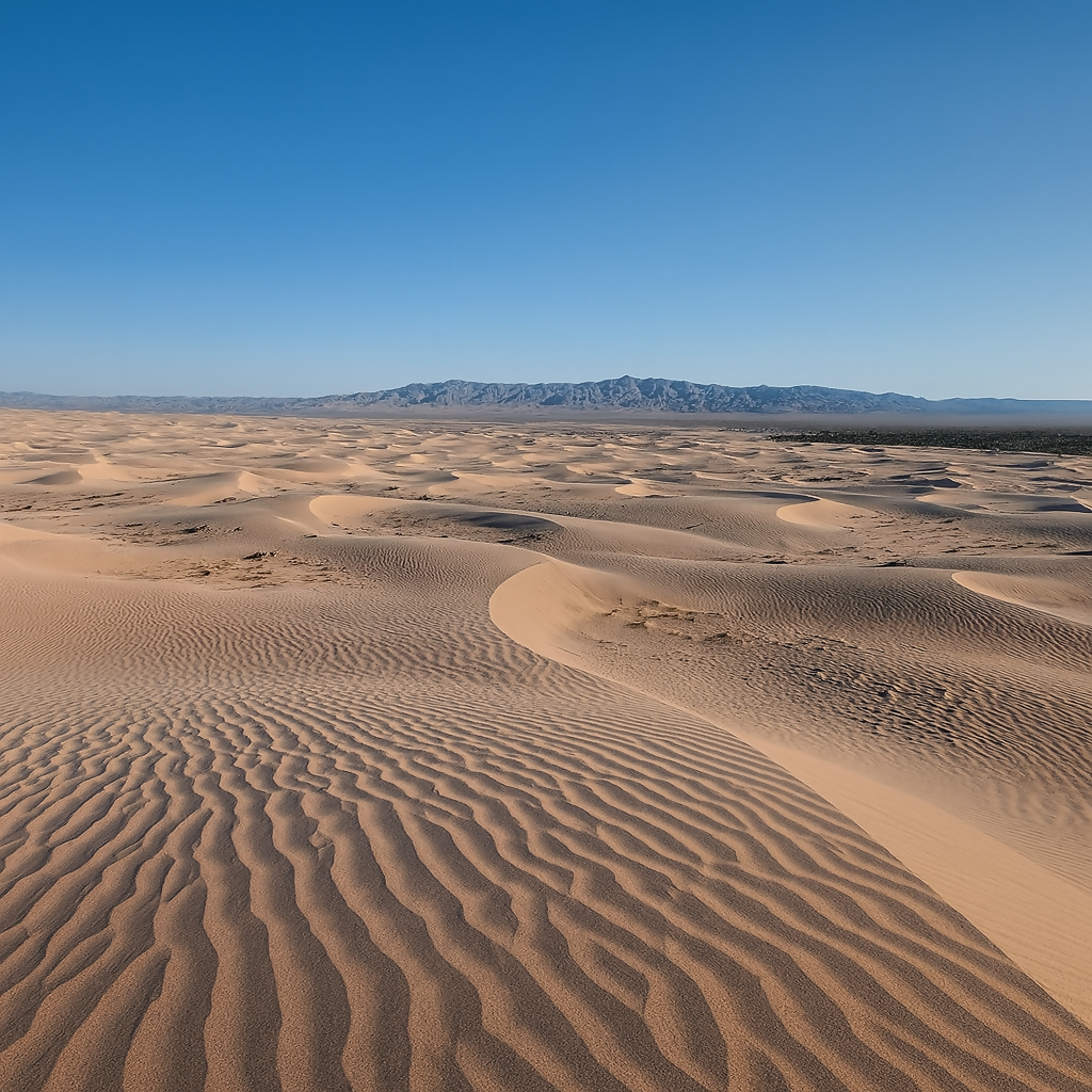 Samalayuca Dunes (Dunas de Samalayuca) - Chihuahua Mexico - Rendered - Digital File Digital My Custom Designs PDF