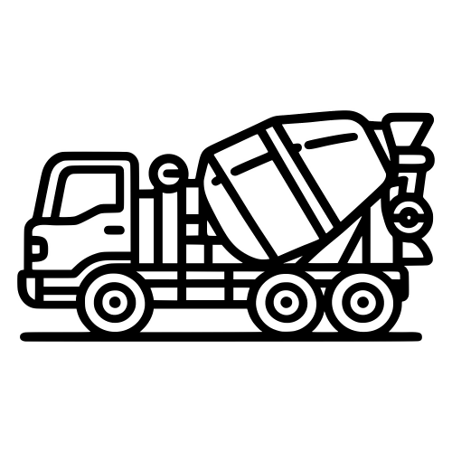 Cement Mixer - Digital File - XCS Friendly Digital My Custom Designs PDF