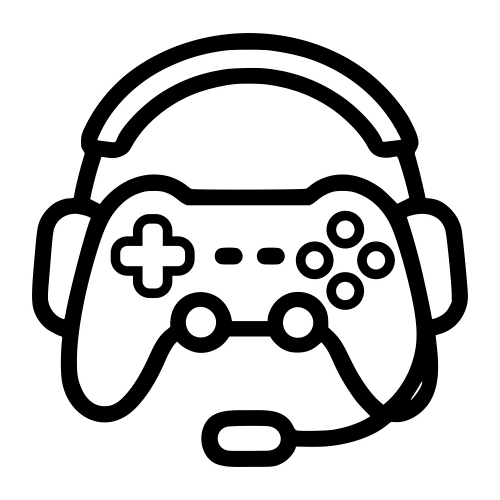 Controller with Headset - Digital File - XCS Friendly Digital My Custom Designs PDF