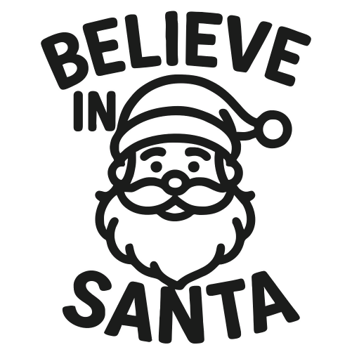 Believe in Santa - Digital File - XCS Friendly Digital My Custom Designs PDF
