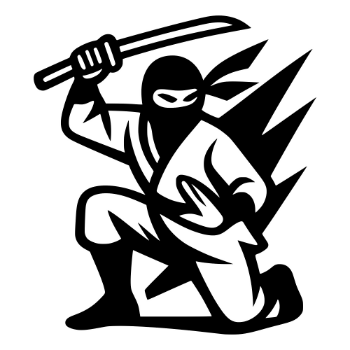 Ninja Shadow - Digital File - XCS Friendly Digital My Custom Designs PDF