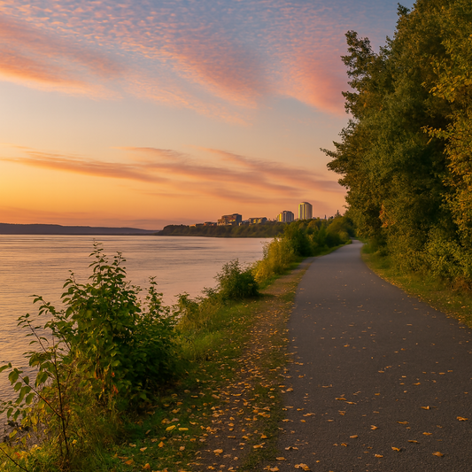 Anchorage Coastal Trail - Alaska United States - Rendered - Digital File Digital My Custom Designs PDF