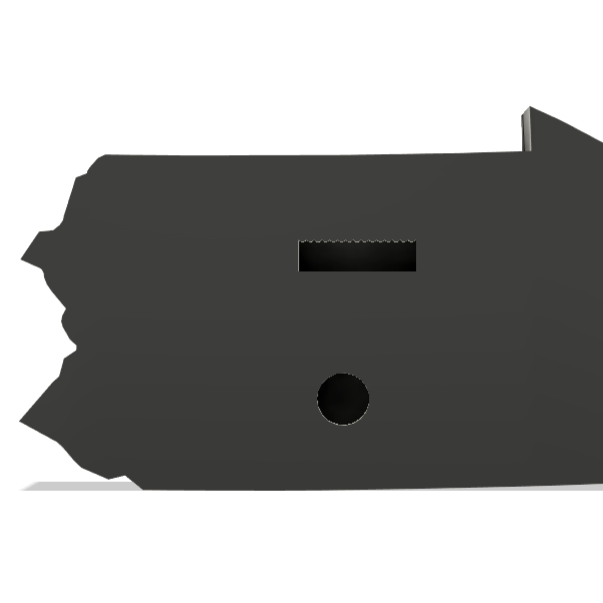 Pennsylvania Wall Lightbox - United States - 3D Printed Product My Custom Designs