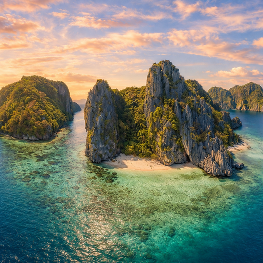 Island Tours El Nido - Palawan Philippines - Asia - Rendered - Digital File Digital My Custom Designs PDF