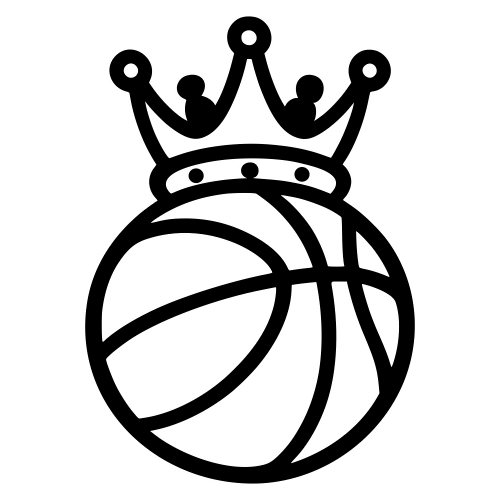 Basketball with Crown - Digital File - XCS Friendly Digital My Custom Designs PDF