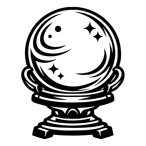 Magic Orb Sketch - Vector Graphics - Digital File Digital My Custom Designs PDF