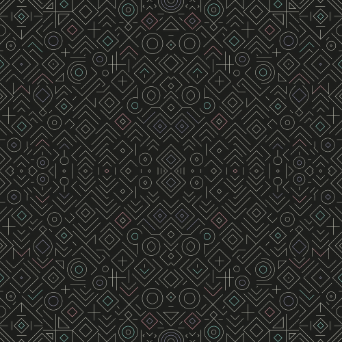 Technology and Digital - Clean Monochrome Geometric Lines With Soft Neon Accents-Pattern - Pattern - Digital File