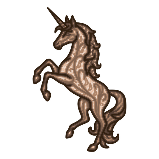 Unicorn - Layered Line Designs - Digital File Digital My Custom Designs ZIP File