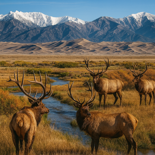 Wildlife and Habitat Preservation - Great Sand Dunes National Park and Preserve - Colorado United States - Rendered - Digital File Digital My Custom Designs PDF