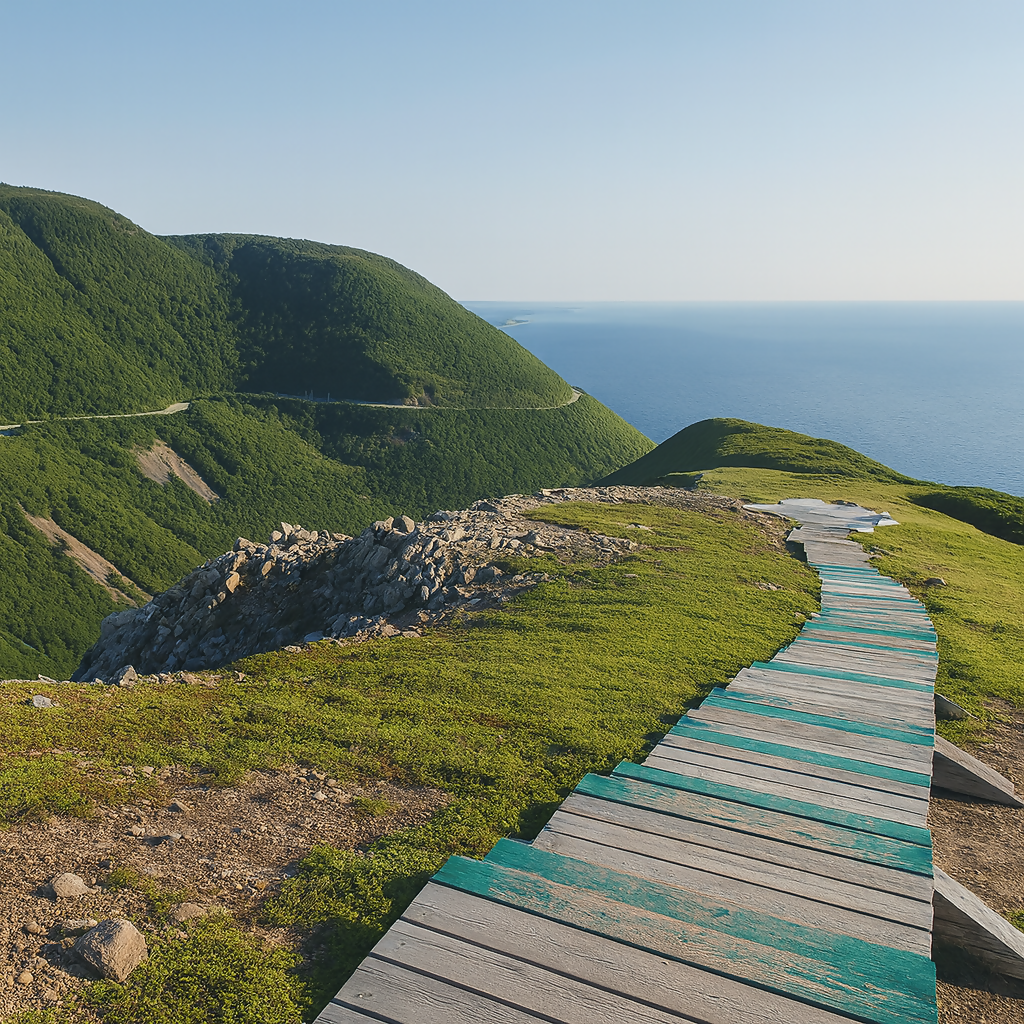 Skyline Trail - Cape Breton Highlands National Park - Nova Scotia Canada Digital My Custom Designs PDF