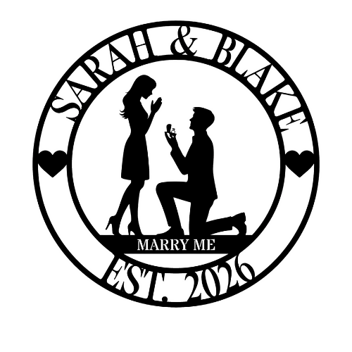 Proposal - Wall / Home Decor - Digital File Digital My Custom Designs