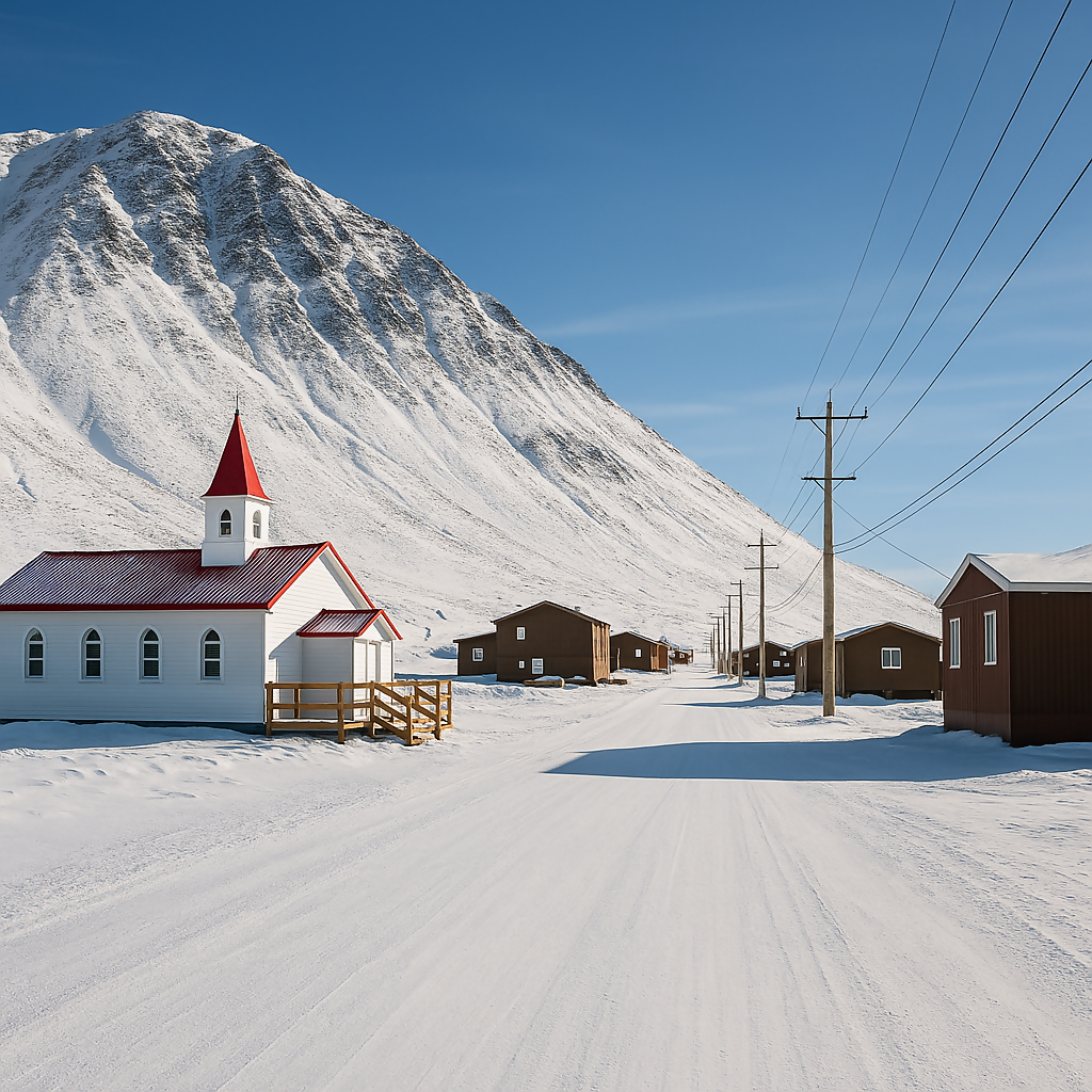 Grise Fiord - Ellesmere Island - Nunavut Canada - Rendered - Digital File Digital My Custom Designs PDF