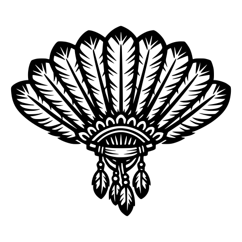 Turkey Feather Fan Design - Vector Graphics - Digital File Digital My Custom Designs PDF