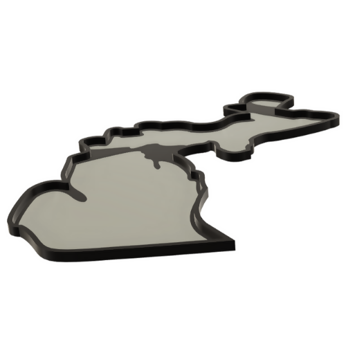 Michigan Wall Lightbox - United States - 3D Print File - Digital File Digital My Custom Designs