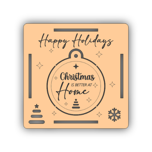 Circle Square PopOut Ornament Blanket Tags - Digital File Digital My Custom Designs ZIP File