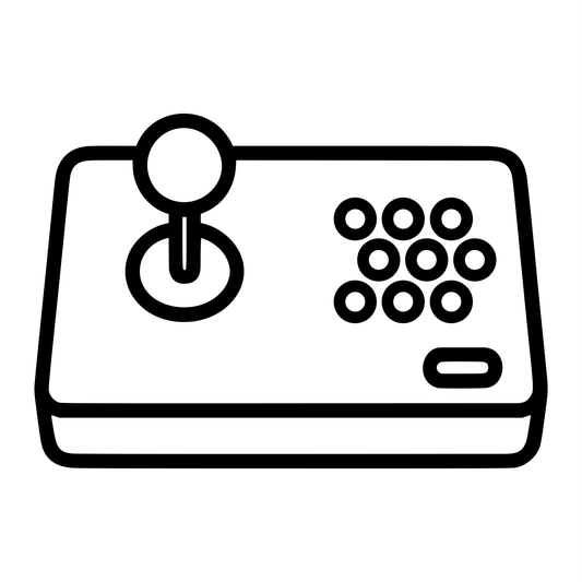 Arcade Fight Stick - Digital File - XCS Friendly Digital My Custom Designs PDF