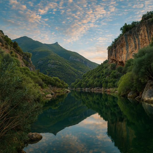 Akchour Waterfalls Hiking - Chefchaouen Morocco - Africa - Rendered - Digital File Digital My Custom Designs PDF
