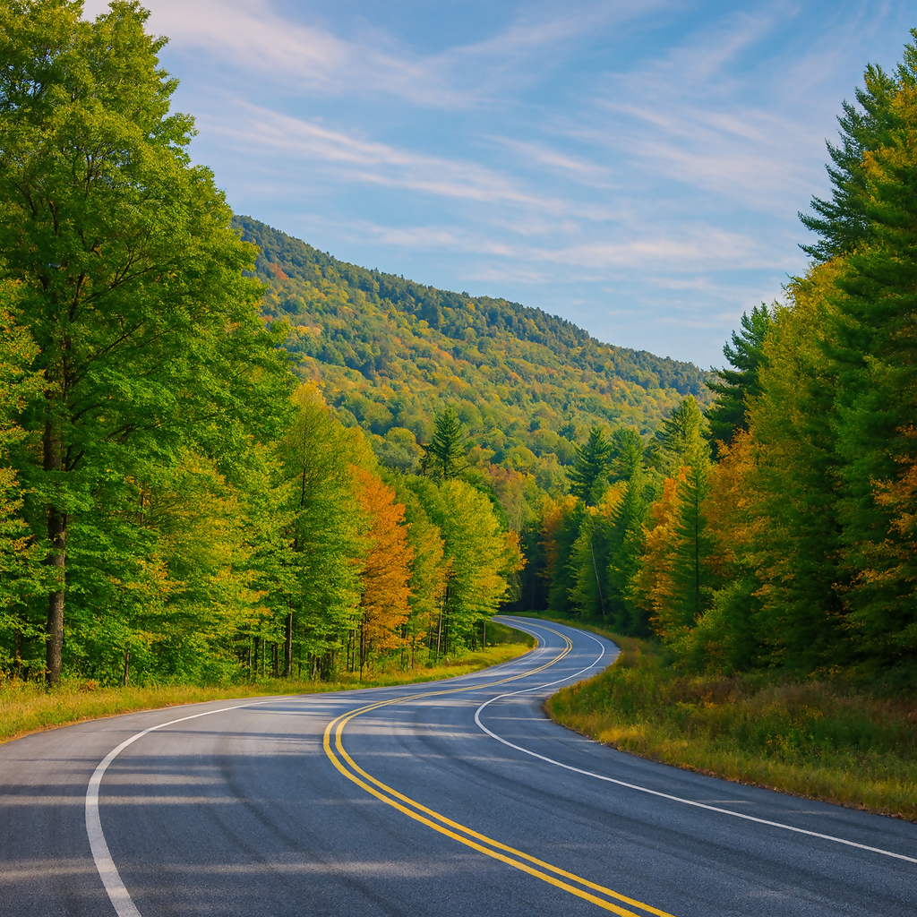 Kancamagus Highway - White Mountain National Forest - New Hampshire United States - Rendered - Digital File Digital My Custom Designs PDF