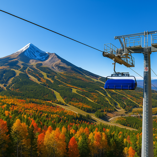Lone Peak Mountain - Big Sky Resort - Montana United States - Rendered - Digital File Digital My Custom Designs PDF
