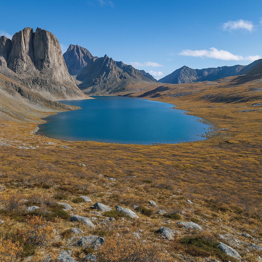 Divide Lake Campground - Tombstone Territorial Park - Yukon Canada - Rendered - Digital File Digital My Custom Designs PDF