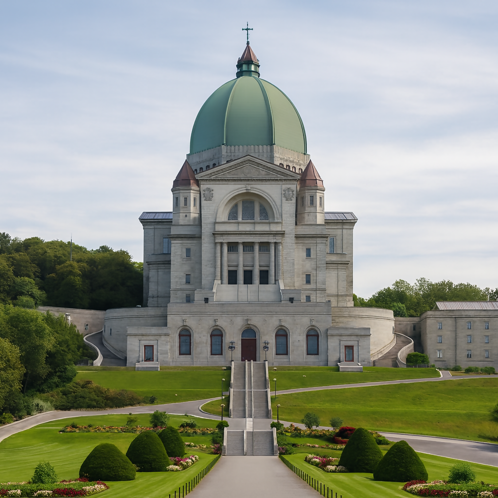 Saint Joseph's Oratory of Mount Royal - Quebec Canada - Rendered - Digital File Digital My Custom Designs PDF
