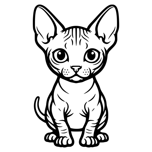 Bambino Cat - Digital File - XCS Friendly Digital My Custom Designs PDF