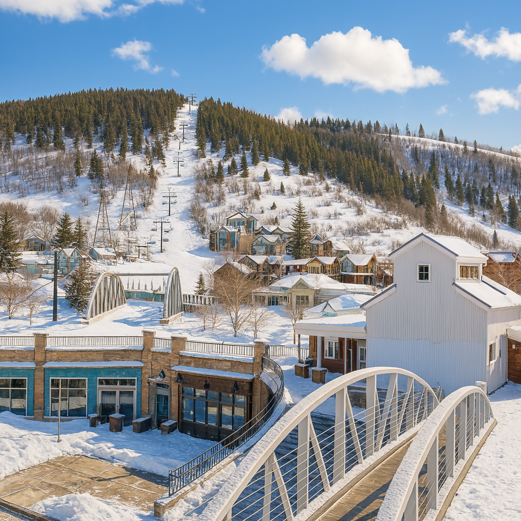 Park City - Utah United States - Rendered - Digital File Digital My Custom Designs PDF