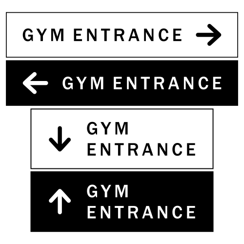 Gym Entrance - Digital File - XCS Friendly Digital My Custom Designs PDF