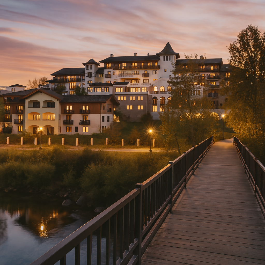 Posthotel Leavenworth - Leavenworth Bavarian Village - Washington United States - Rendered - Digital File Digital My Custom Designs PDF