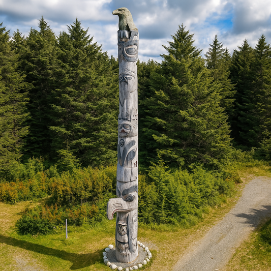 Haida Gwaii - British Columbia Canada -Rendered - Digital File Digital My Custom Designs PDF