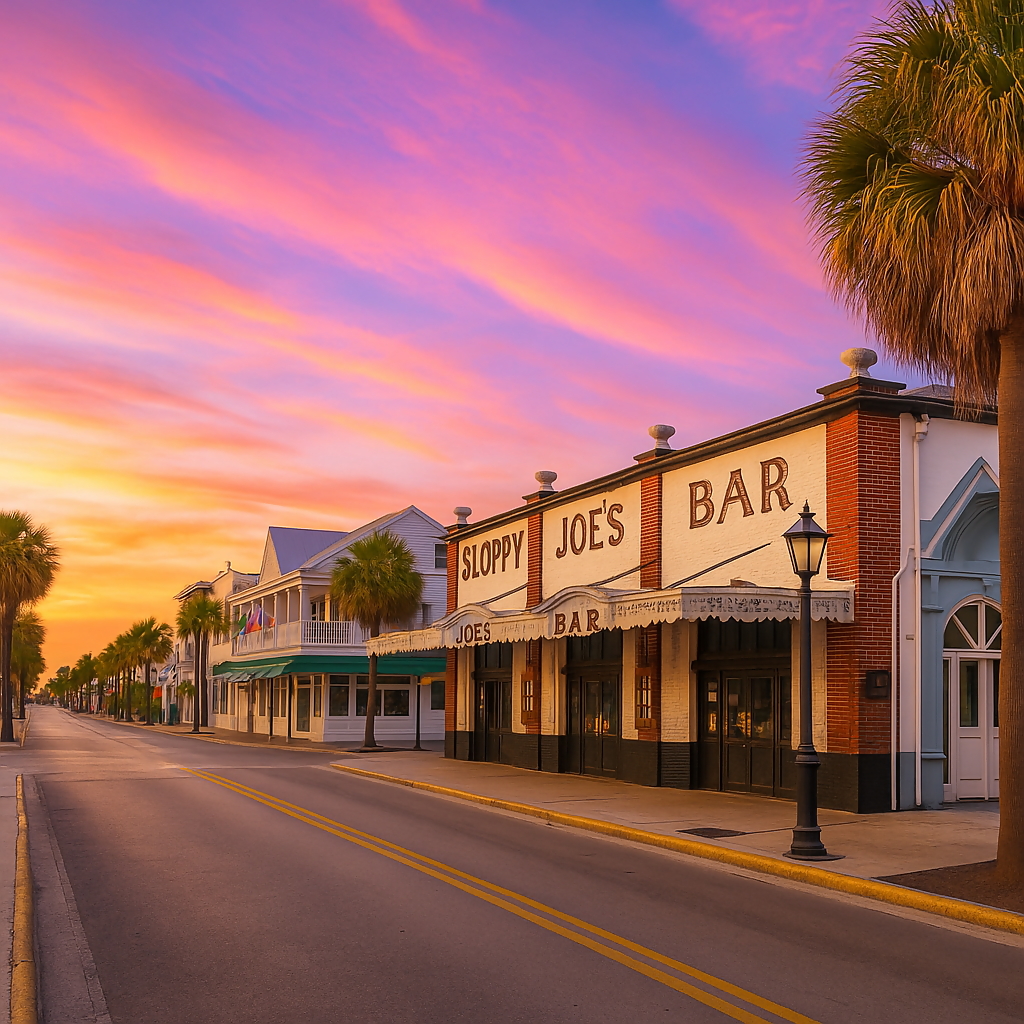 Sloppy Joe's Bar - Key West - Florida United States - Rendered - Digital File Digital My Custom Designs PDF