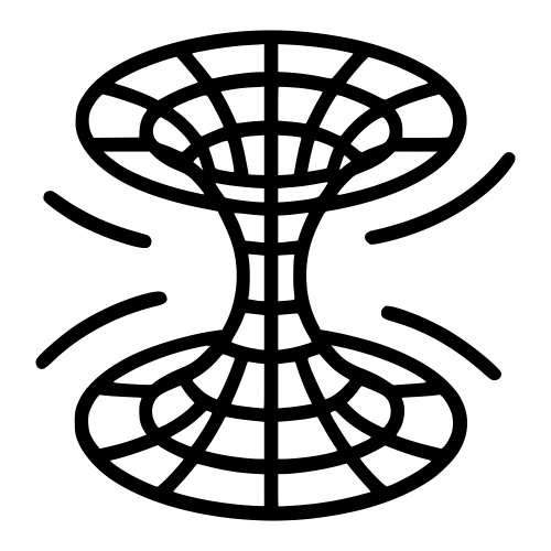 Wormhole Sketch Outline - Digital File - XCS Friendly Digital My Custom Designs PDF