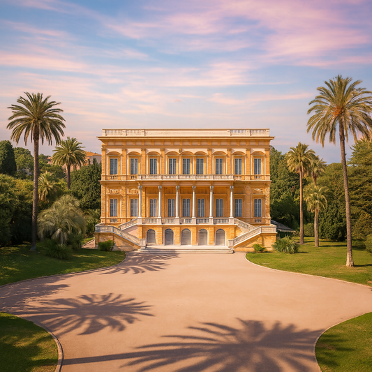 Jules Chéret Museum of Fine Arts - Nice France - Europe - Rendered - Digital File Digital My Custom Designs PDF